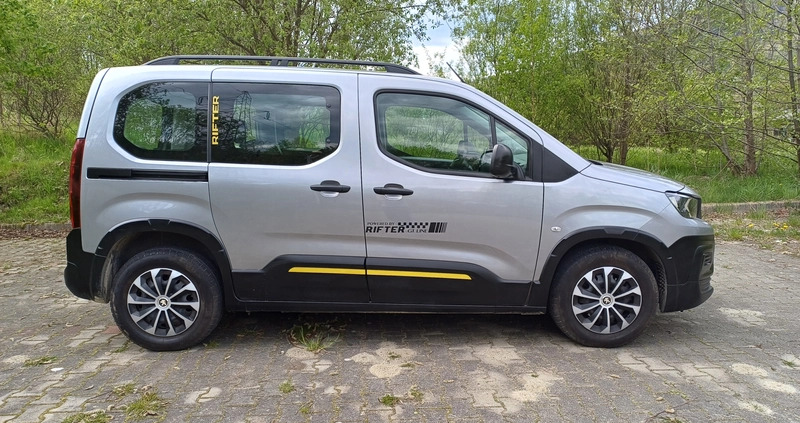 Peugeot Rifter cena 72500 przebieg: 78500, rok produkcji 2020 z Szczyrk małe 137